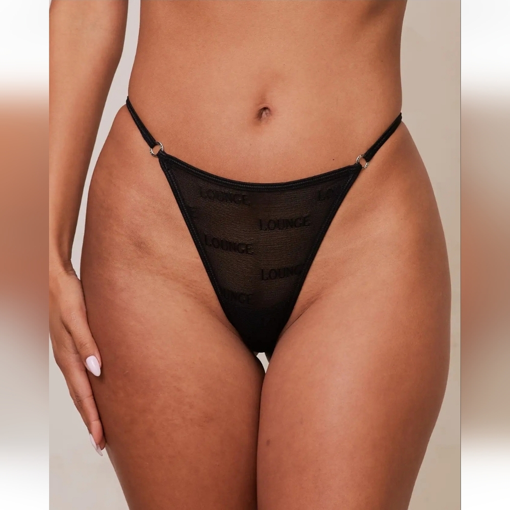 LOUNGE SEXY bold Mesh Thongs